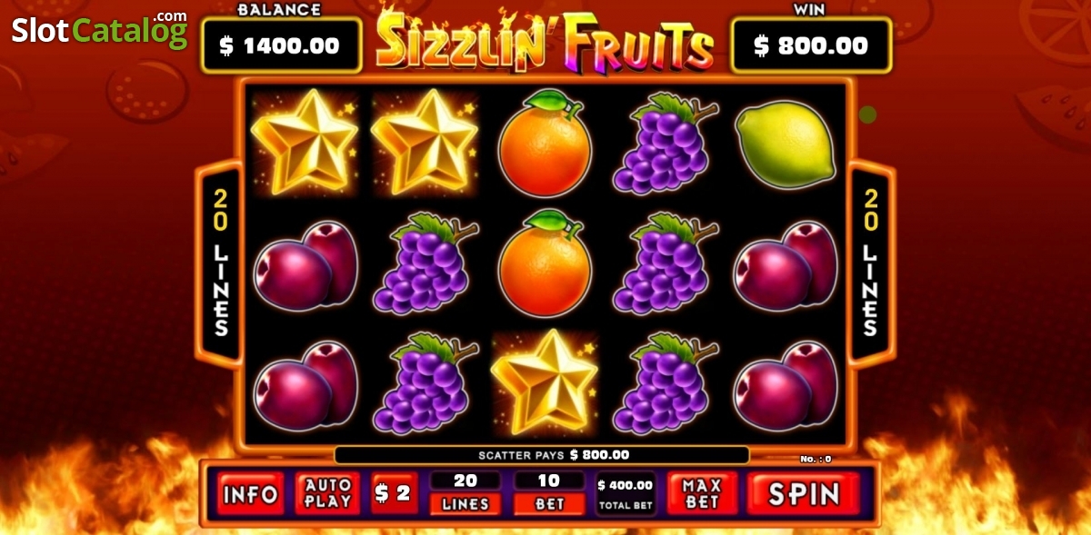 Sizzlin Fruits Slot Online