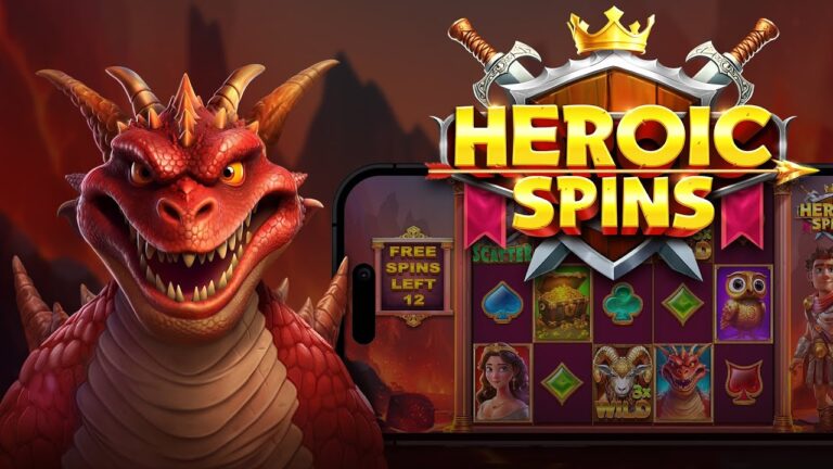 Heroic Spins: Petualangan Slot yang Penuh Keberanian dan Kemenangan